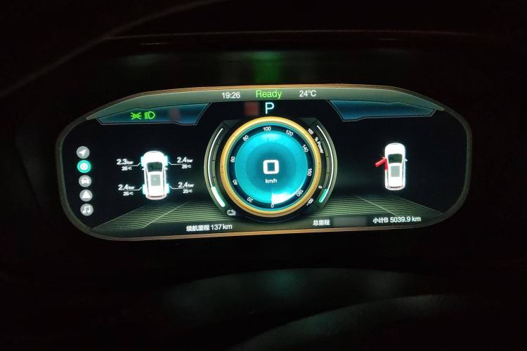 Used BAIC Beijing EX3 2019 R600 Strong Wind Edition Instrument Cluster