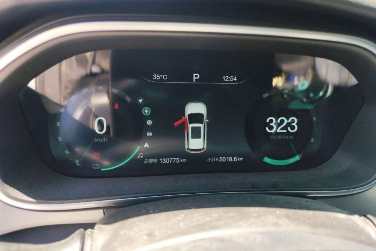 Used BAIC Beijing EX3 2019 R600 Strong Wind Edition Instrument Cluster