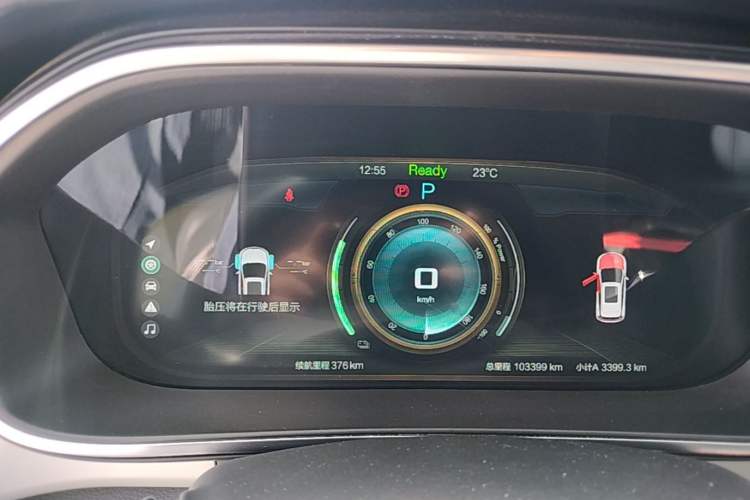 Used BAIC Beijing EX3 2019 R600 Strong Wind Edition Instrument Cluster