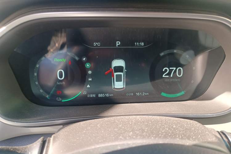 Used BAIC Beijing EX3 2019 R600 Strong Wind Edition Instrument Cluster