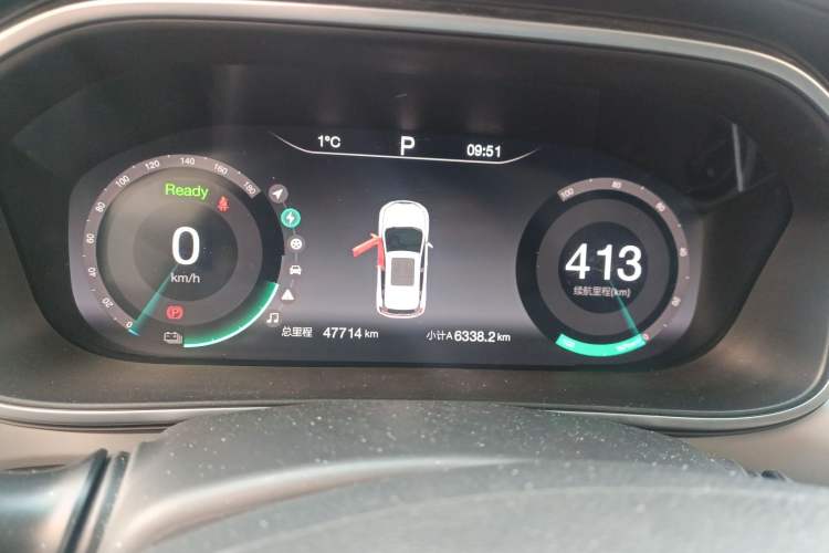 Used BAIC Beijing EX3 2019 R600 Jingshang Edition Instrument Cluster