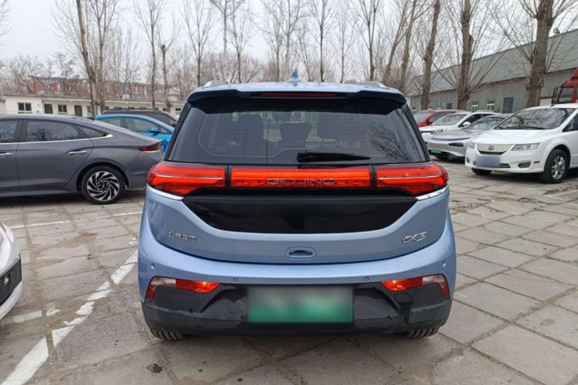 Used BAIC Beijing EX3 2019 R600 Jingshang Edition Rear