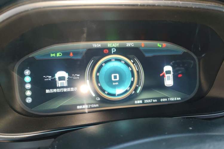 Used BAIC Beijing EX3 2019 R600 Elite Edition Instrument Cluster