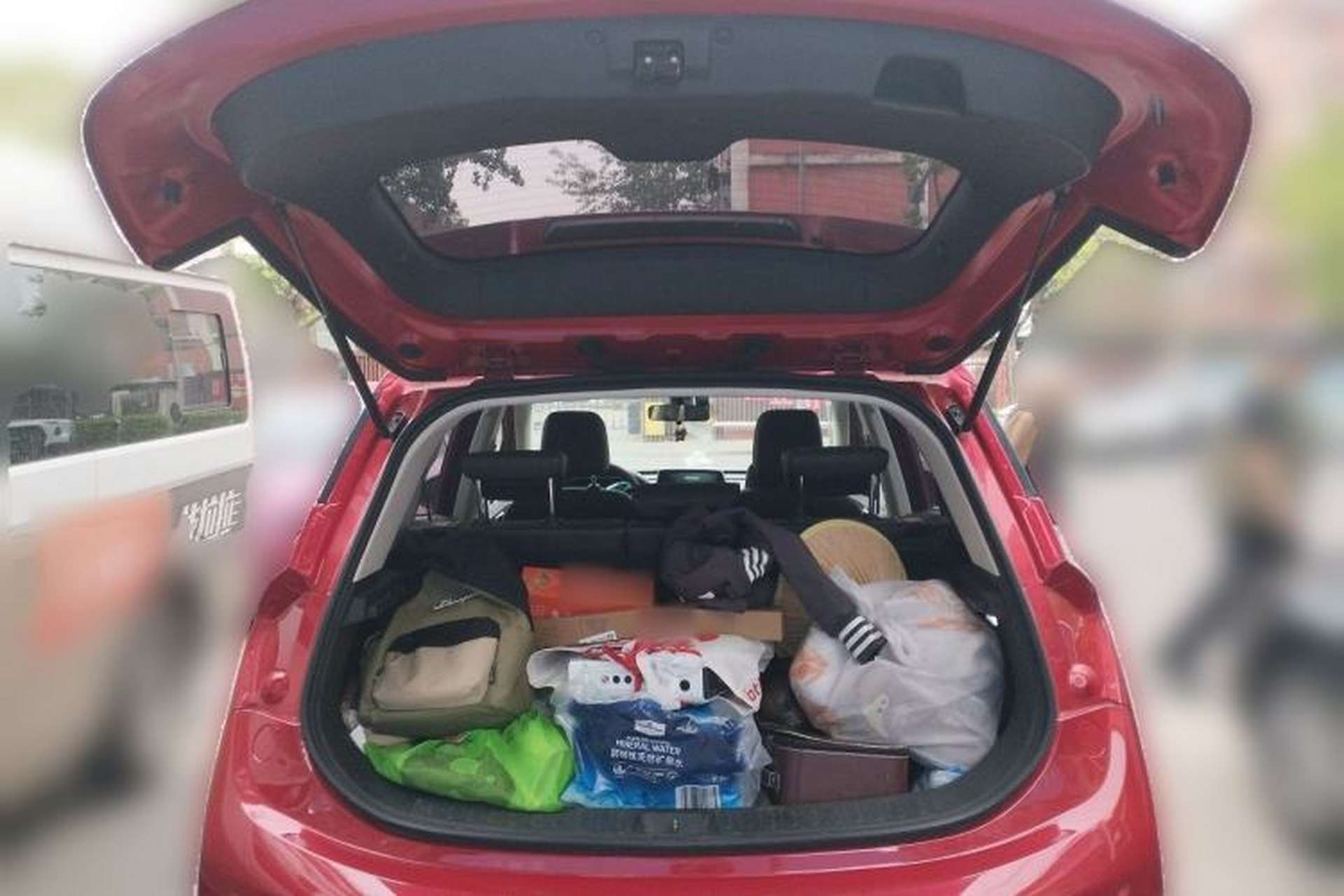 Used BAIC Beijing EX3 2019 R600 Jingshang Edition Trunk