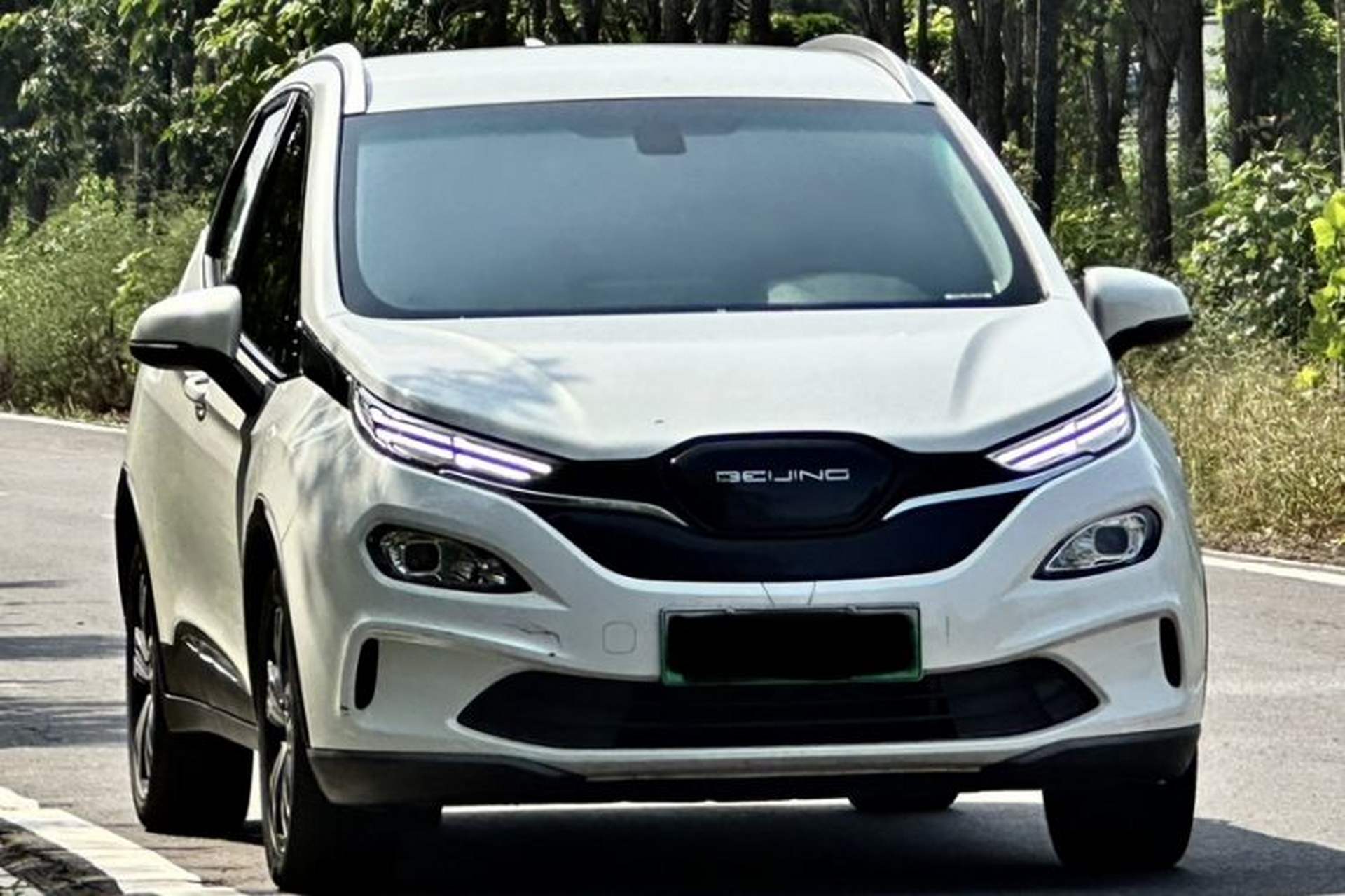 Used BAIC Beijing EX3 2019 R600 Strong Wind Edition Exterior 2