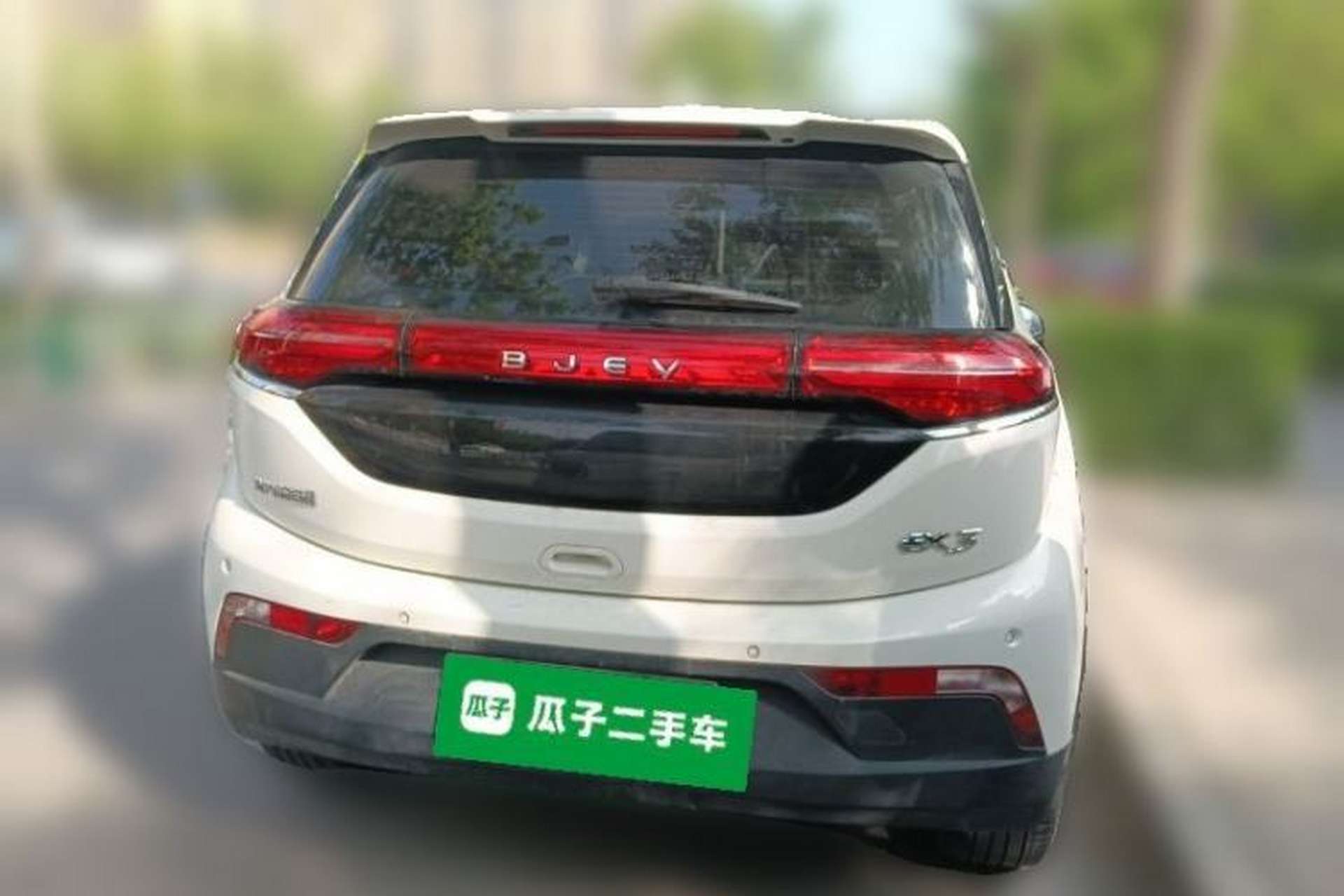Used BAIC Beijing EX3 2019 R600 Strong Wind Edition Rear