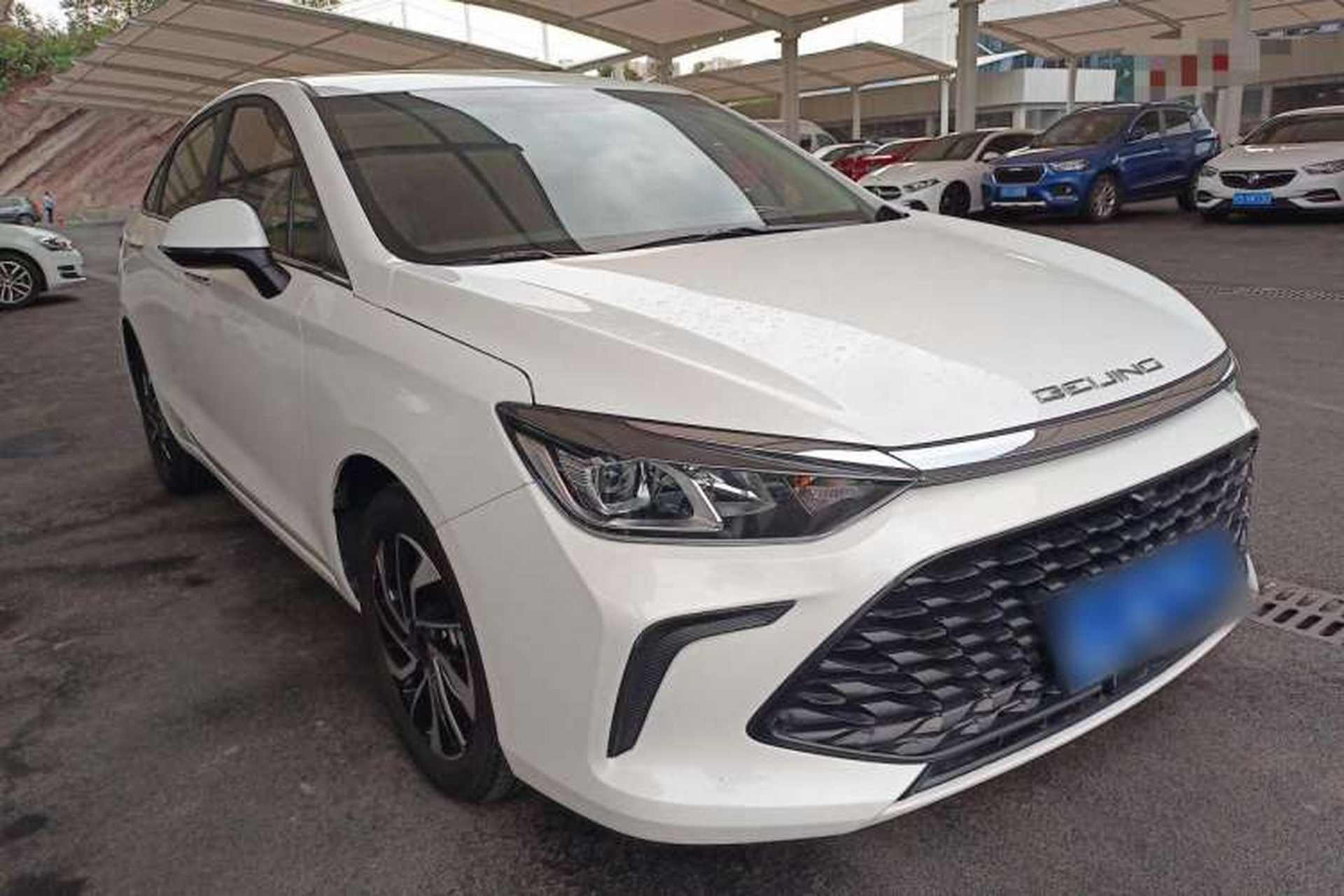 Used BAIC Beijing U5 PLUS 2021 1.5L CVT Luxury Edition Front Right 45 Deg