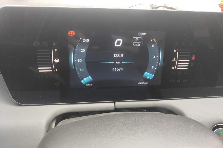 Used BAIC Beijing U5 PLUS 2021 1.5L CVT Luxury Edition Odometer Close Up