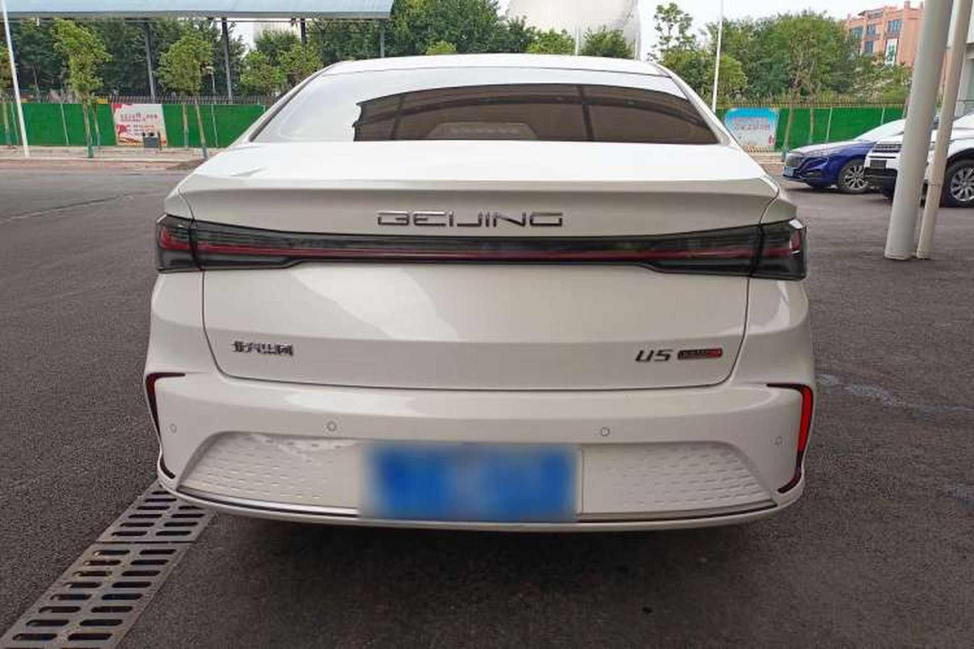 Used BAIC Beijing U5 PLUS 2021 1.5L CVT Luxury Edition Rear