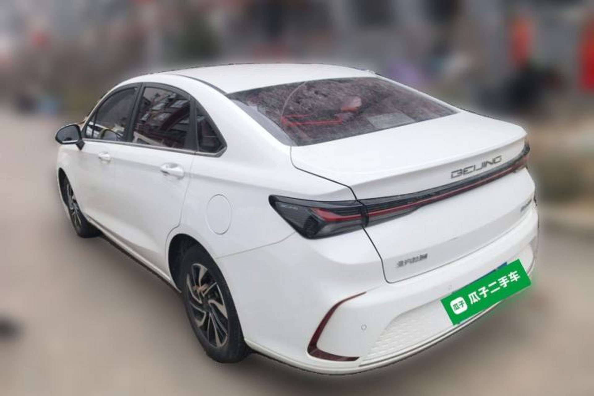 Used BAIC Beijing U5 PLUS 2021 1.5L Manual Luxury Edition Rear Left 45 Deg