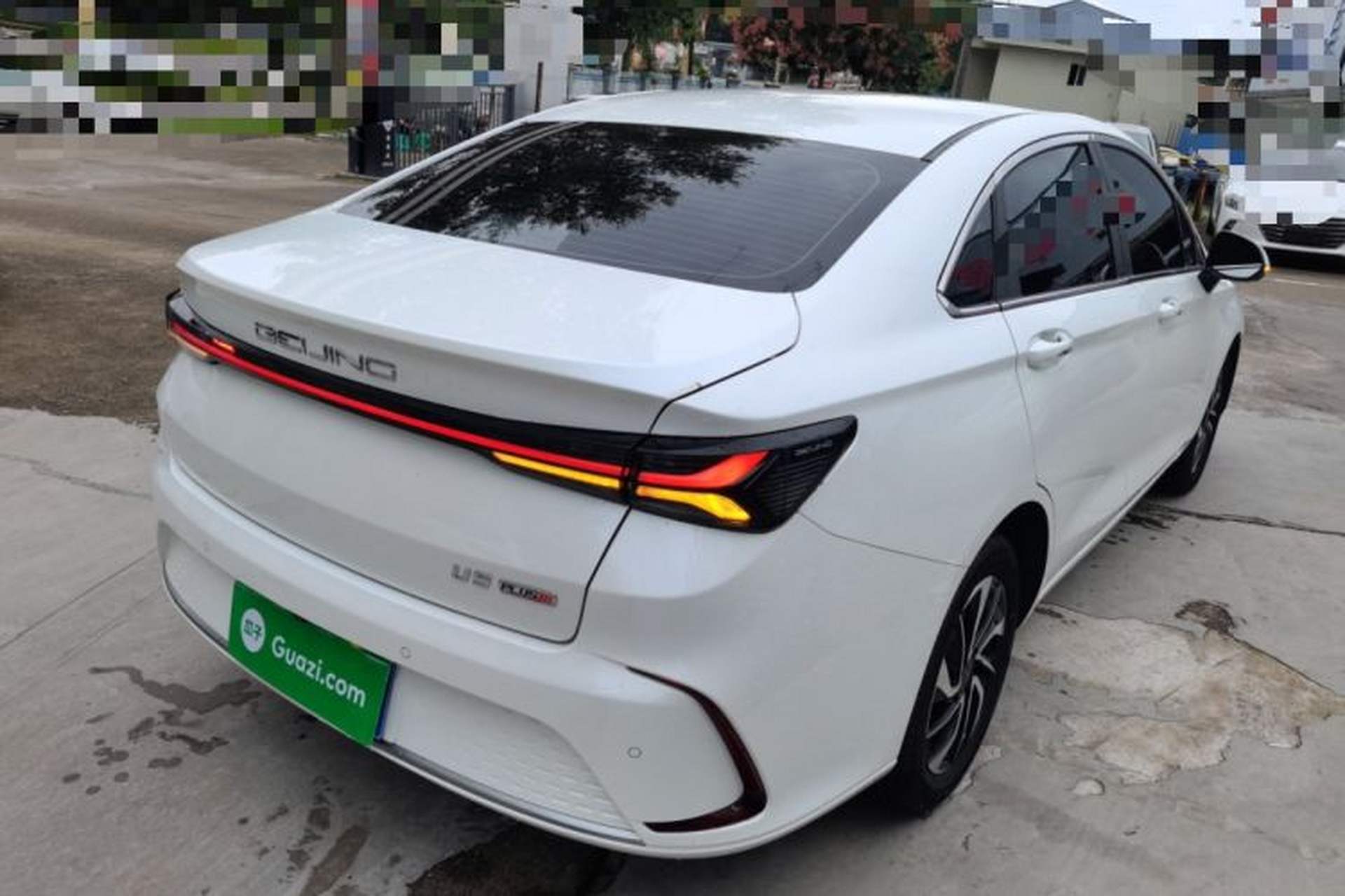 Used BAIC Beijing U5 PLUS 2021 1.5L Manual Prestige Edition Rear Right 45 Deg
