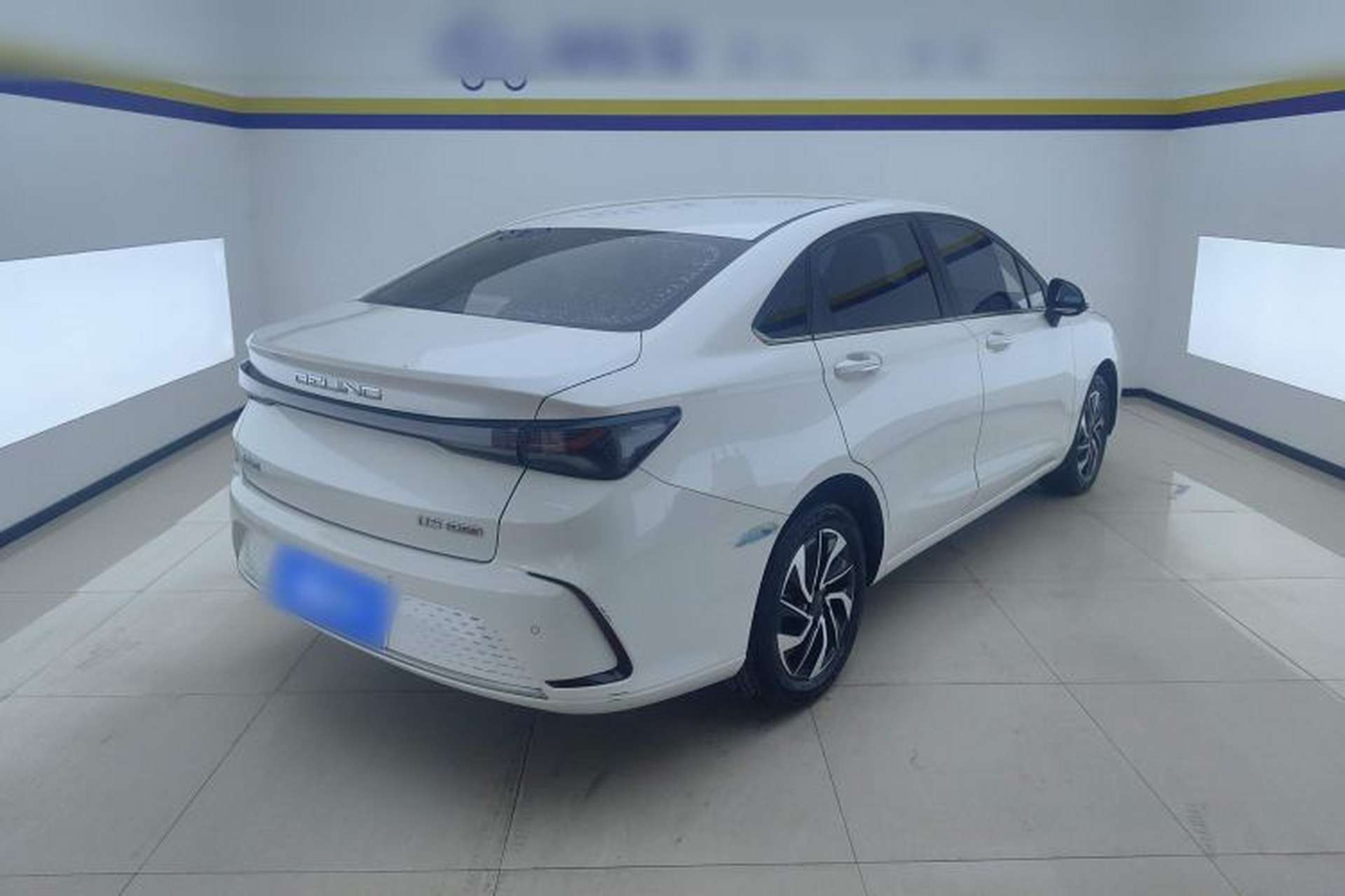 Used BAIC Beijing U5 PLUS 2021 1.5L CVT Luxury Edition Rear Right 45 Deg
