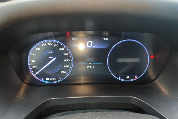 Used BAIC Beijing U7 2019 1.5T CVT New Smart Version China VI Emission Standard Instrument Cluster