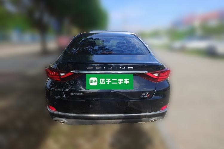 Used BAIC Beijing U7 2019 1.5T CVT New Smart Version China VI Emission Standard Rear