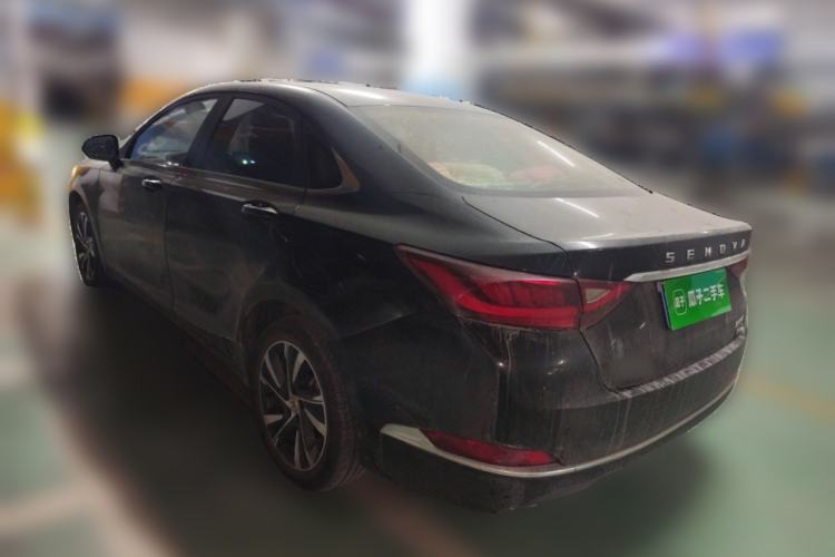 Used BAIC Beijing U7 2019 1.5T CVT Elite Edition China V Rear Left 45 Deg