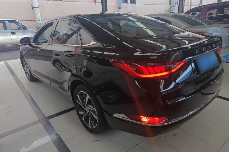 Used BAIC Beijing U7 2019 1.5T CVT New Smart Version China VI Emission Standard Rear Left 45 Deg