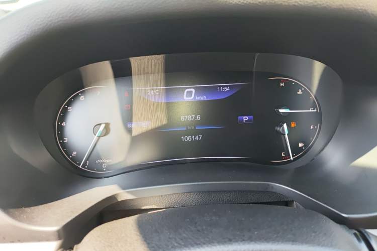 Used BAIC Beijing U7 2019 1.5T CVT Elite Version China VI Instrument Cluster