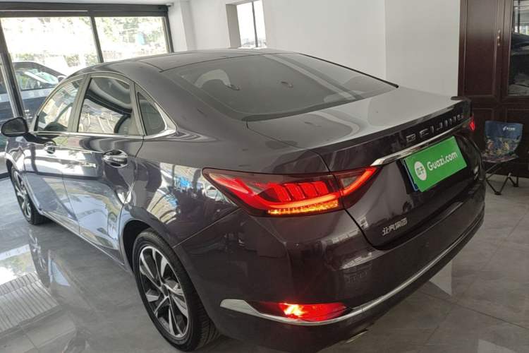 Used BAIC Beijing U7 2019 1.5T CVT New Smart Version China VI Emission Standard Rear Left 45 Deg