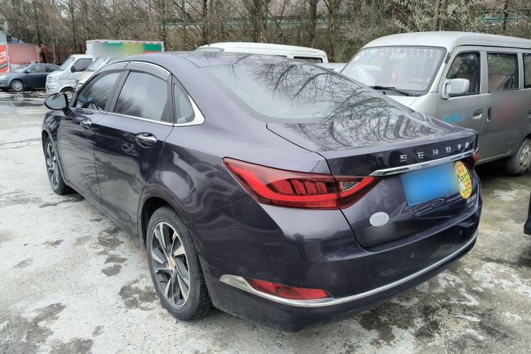 Used BAIC Beijing U7 2019 1.5T CVT New Smart Version China V Rear Left 45 Deg