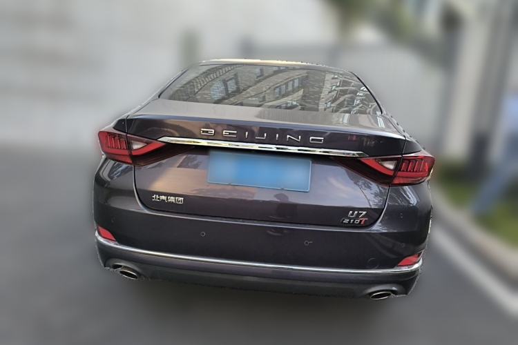 Used BAIC Beijing U7 2019 1.5T CVT New Smart Version China VI Emission Standard Rear
