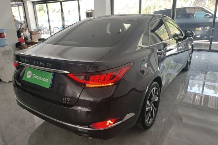 Used BAIC Beijing U7 2019 1.5T CVT New Smart Version China VI Emission Standard Rear Right 45 Deg