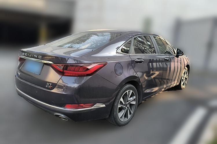 Used BAIC Beijing U7 2019 1.5T CVT New Smart Version China VI Emission Standard Rear Right 45 Deg