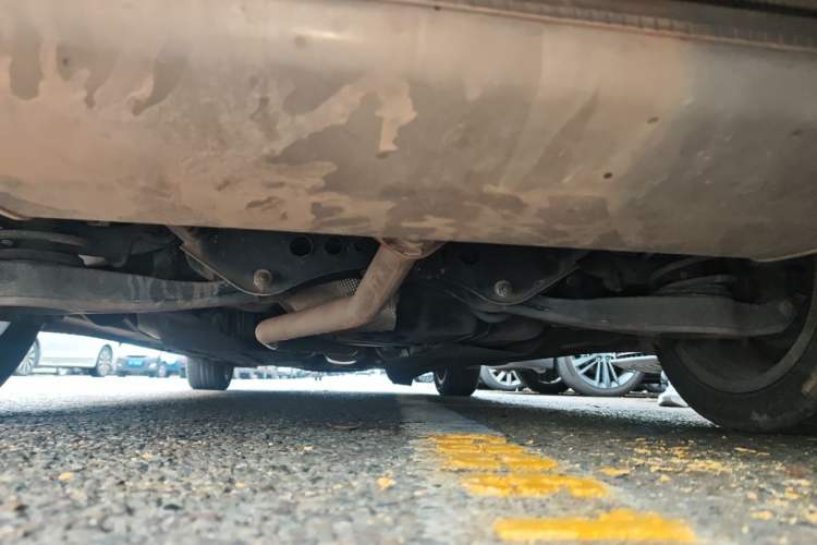 Used BAIC Beijing U7 2019 1.5T CVT New Smart Version China VI Emission Standard Chassis Rear