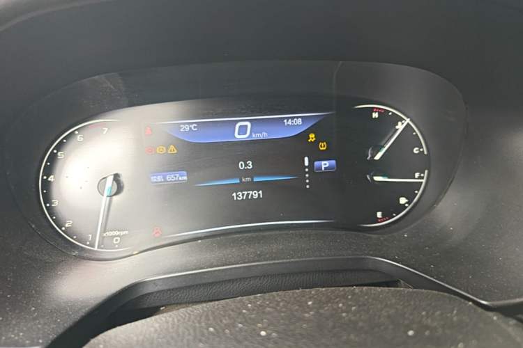 Used BAIC Beijing U7 2019 1.5T CVT Elite Version China VI Instrument Cluster