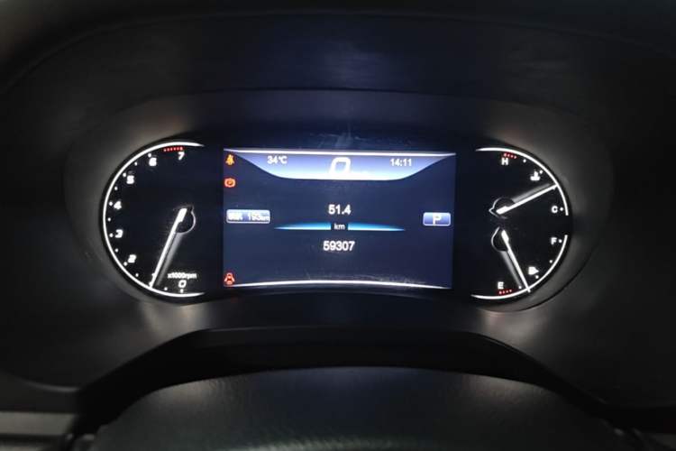 Used BAIC Beijing U7 2019 1.5T CVT Elite Version China VI Instrument Cluster