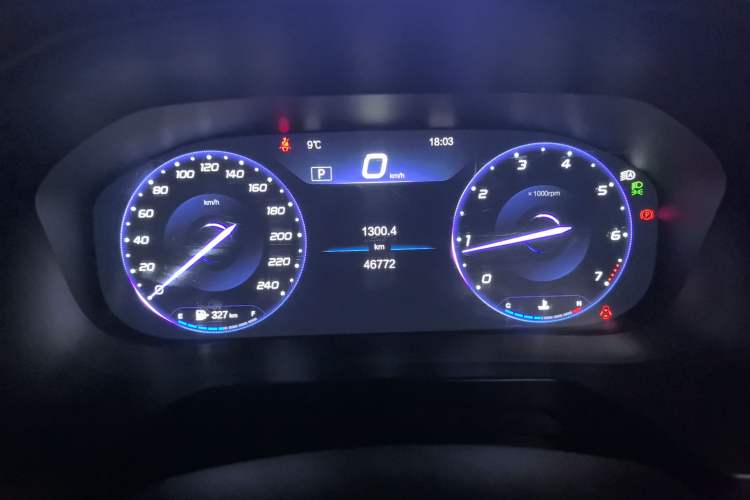 Used BAIC Beijing U7 2019 1.5T CVT New Smart Version China VI Emission Standard Instrument Cluster