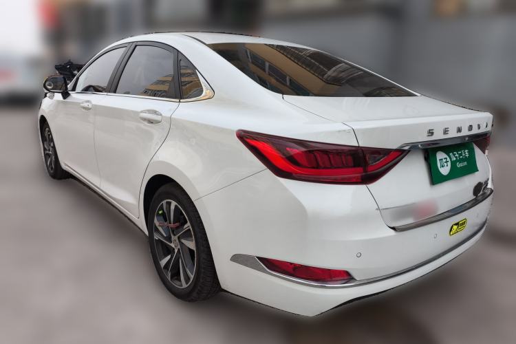 Used BAIC Beijing U7 2019 1.5T CVT New Smart Version China V Rear Left 45 Deg