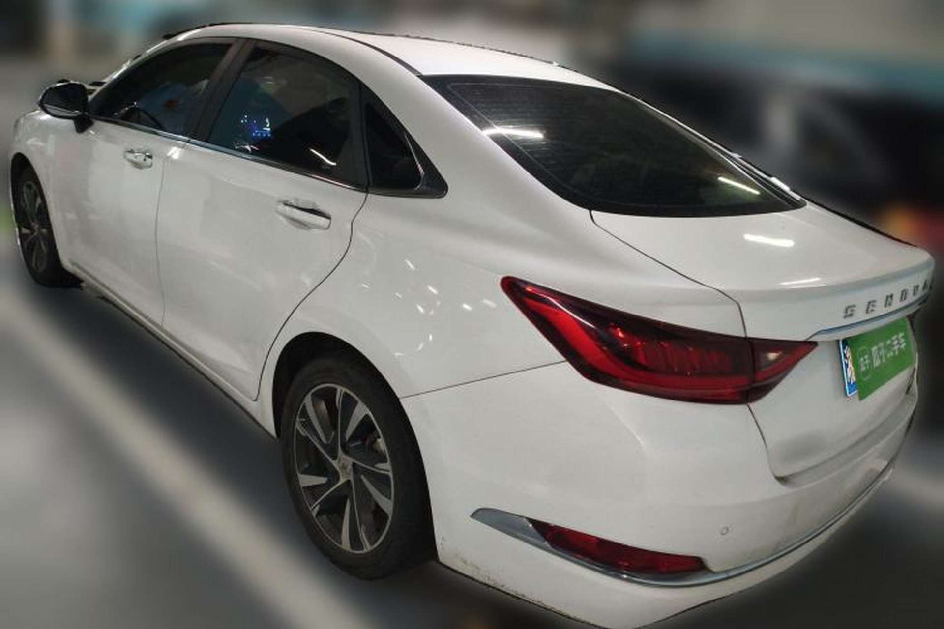 Used BAIC Beijing U7 2019 1.5T CVT New Smart Version China VI Emission Standard Rear Left 45 Deg