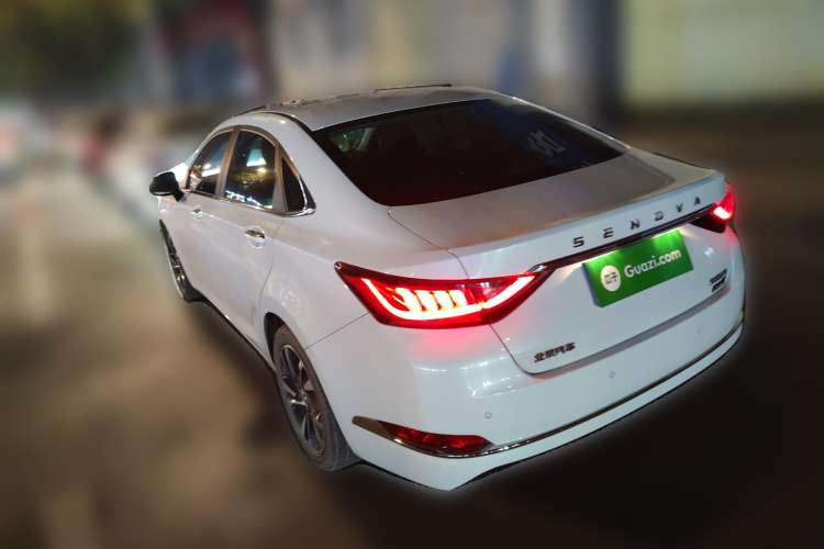 Used BAIC Beijing U7 2019 1.5T CVT New Smart Version China V Rear Left 45 Deg
