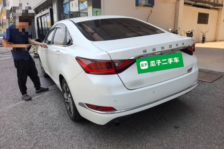 Used BAIC Beijing U7 2019 1.5T CVT New Smart Version China V Rear Left 45 Deg