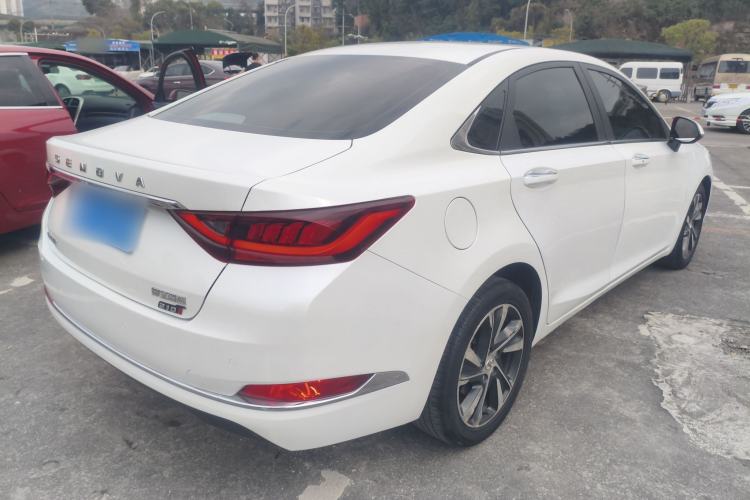 Used BAIC Beijing U7 2019 1.5T CVT New Smart Version China V Rear Right 45 Deg