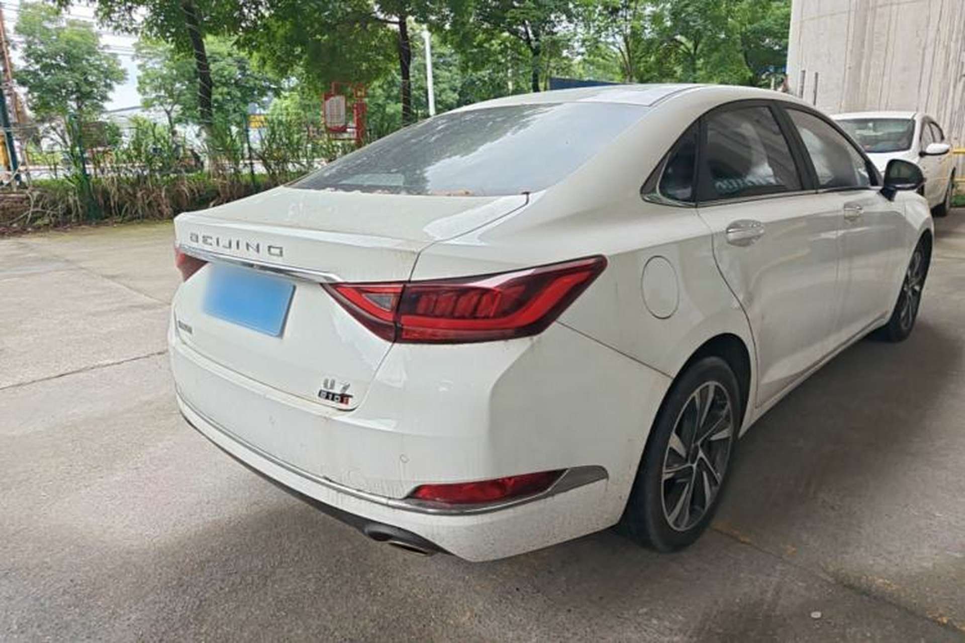 Used BAIC Beijing U7 2019 1.5T CVT Elite Version China VI Rear Right 45 Deg