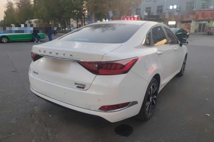 Used BAIC Beijing U7 2019 1.5T CVT New Smart Version China V Rear Right 45 Deg