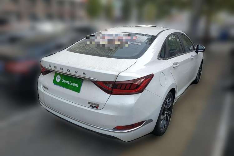 Used BAIC Beijing U7 2019 1.5T CVT Elite Edition China V Rear Right 45 Deg