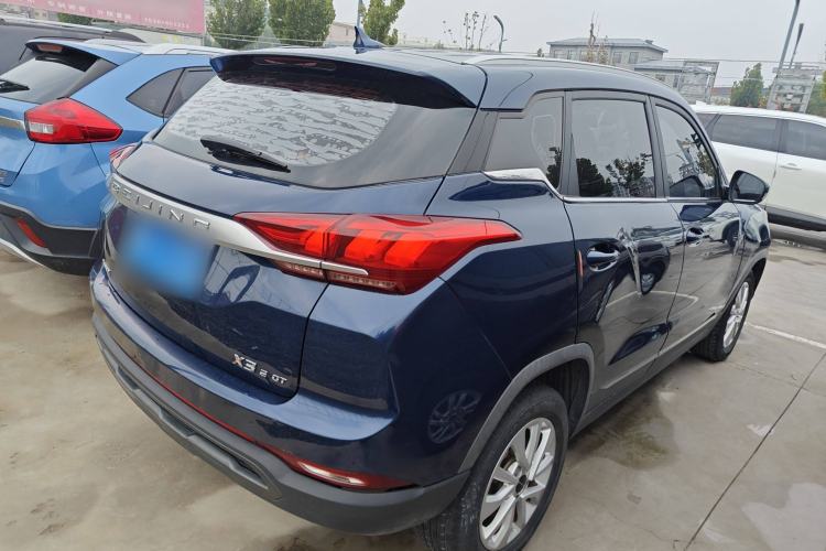 Used BAIC Beijing X3 2019 1.5T CVT Glory Edition Rear Right 45 Deg