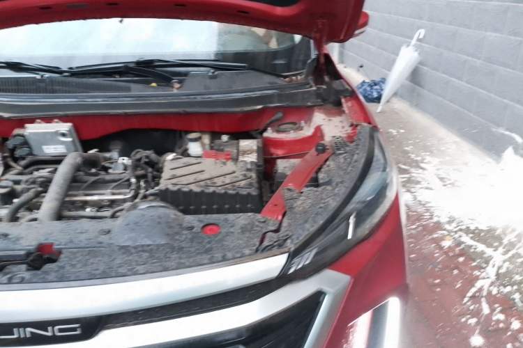 Used BAIC Beijing X3 2019 1.5T CVT Glory Edition Engine Bay Left