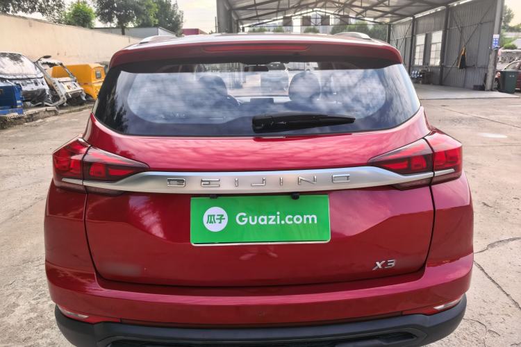 Used BAIC Beijing X3 2019 1.5T Manual Glory Edition Rear