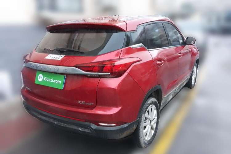 Used BAIC Beijing X3 2019 1.5T CVT Glory Edition Rear Right 45 Deg