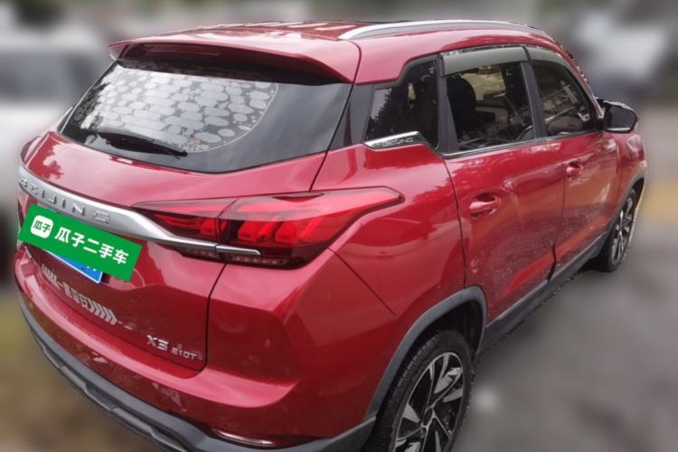 Used BAIC Beijing X3 2019 1.5T CVT Star Edition Rear Right 45 Deg