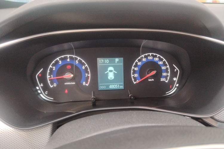 Used BAIC Beijing X3 2019 1.5T CVT Glory Edition Instrument Cluster