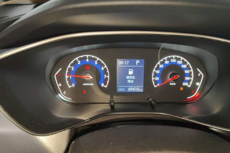 Used BAIC Beijing X3 2019 1.5T CVT Glory Edition Instrument Cluster