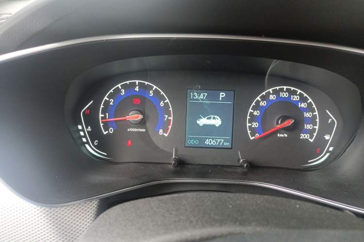 Used BAIC Beijing X3 2019 1.5T CVT Glory Edition Instrument Cluster