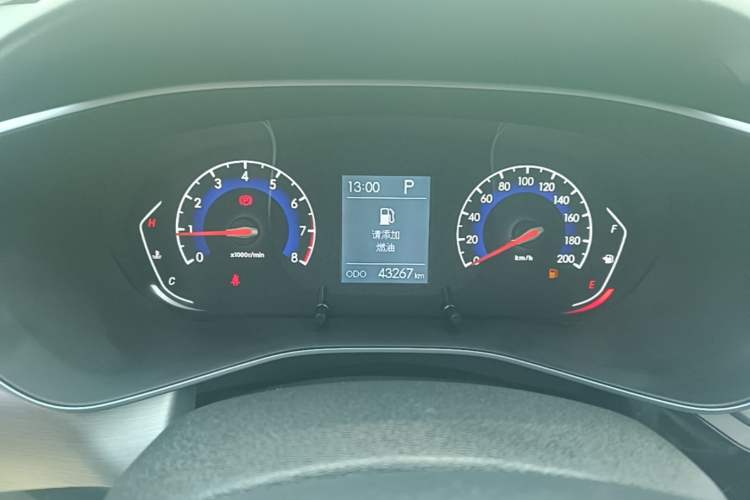 Used BAIC Beijing X3 2019 1.5T CVT Glory Edition Instrument Cluster