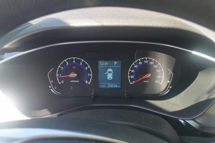 Used BAIC Beijing X3 2019 1.5T CVT Glory Edition Instrument Cluster