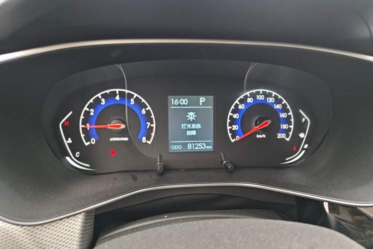 Used BAIC Beijing X3 2019 1.5T CVT Glory Edition Instrument Cluster