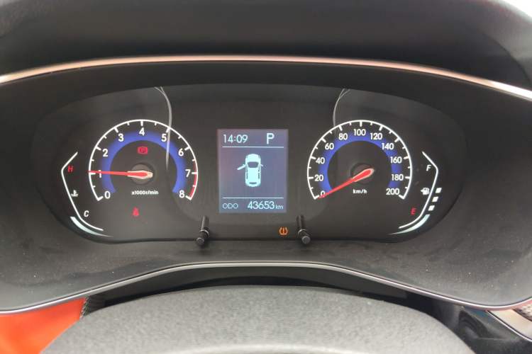 Used BAIC Beijing X3 2019 1.5T CVT Glory Edition Instrument Cluster